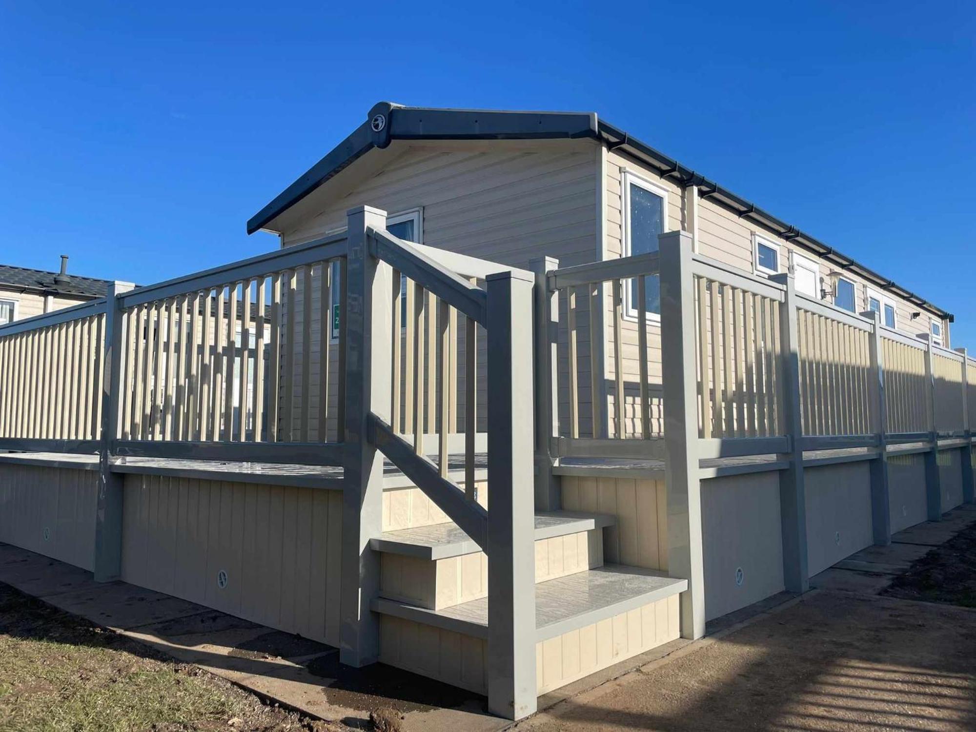 8 Berth Deluxe Caravan Palm Grove 142 Golden Palm Chapel St Leonards Екстер'єр фото